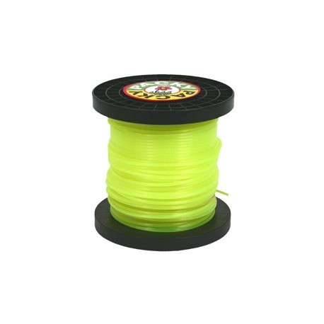 BOBINE FIL NYLON 90M  3.3MM ROND        